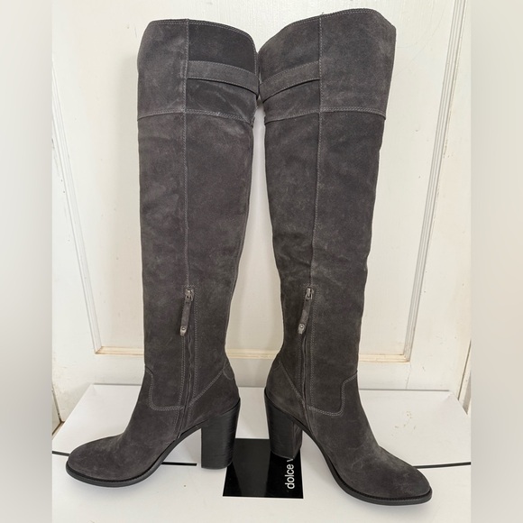Dolce Vita Okana Suede Boots Sz 10 - Picture 3 of 10